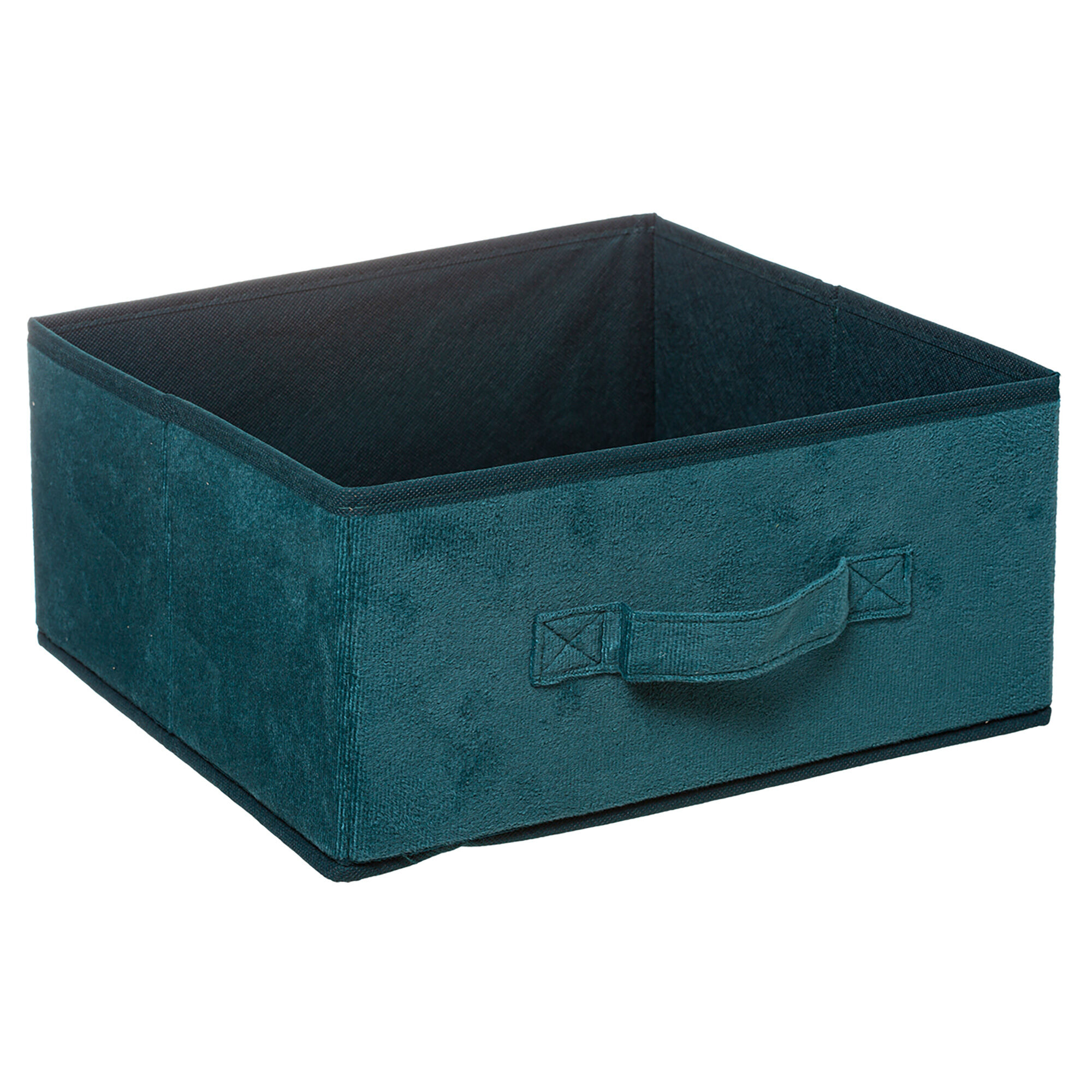 Caixa de arrumação em tecido - Branco/ Azul - Kiabi - 8.00€